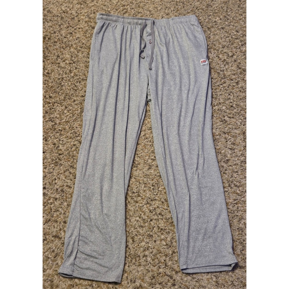 Wrangler Elastic‎ Waistband Lounge Pants Men's Size XL (40-42) Gray